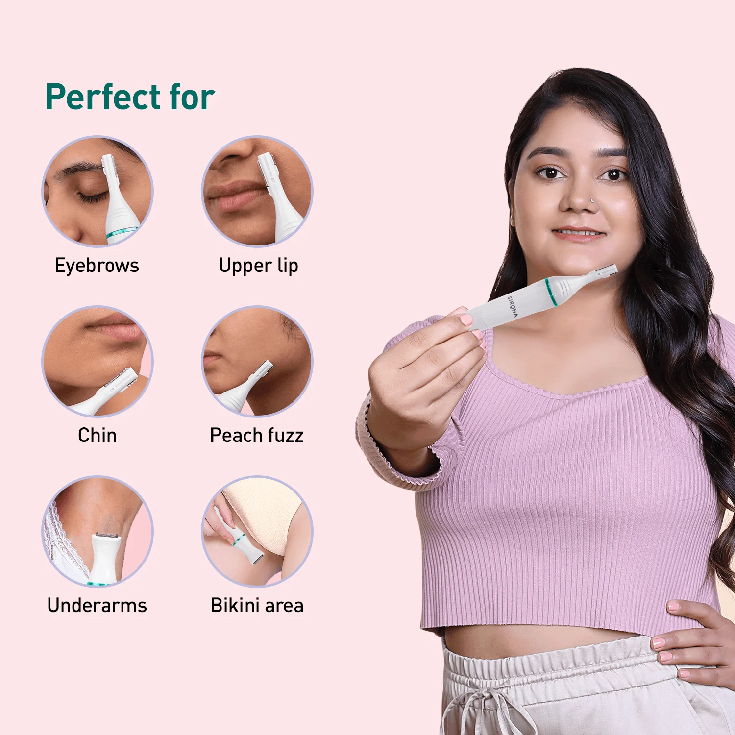 6 In 1 Electric Razor for Women - Image 4