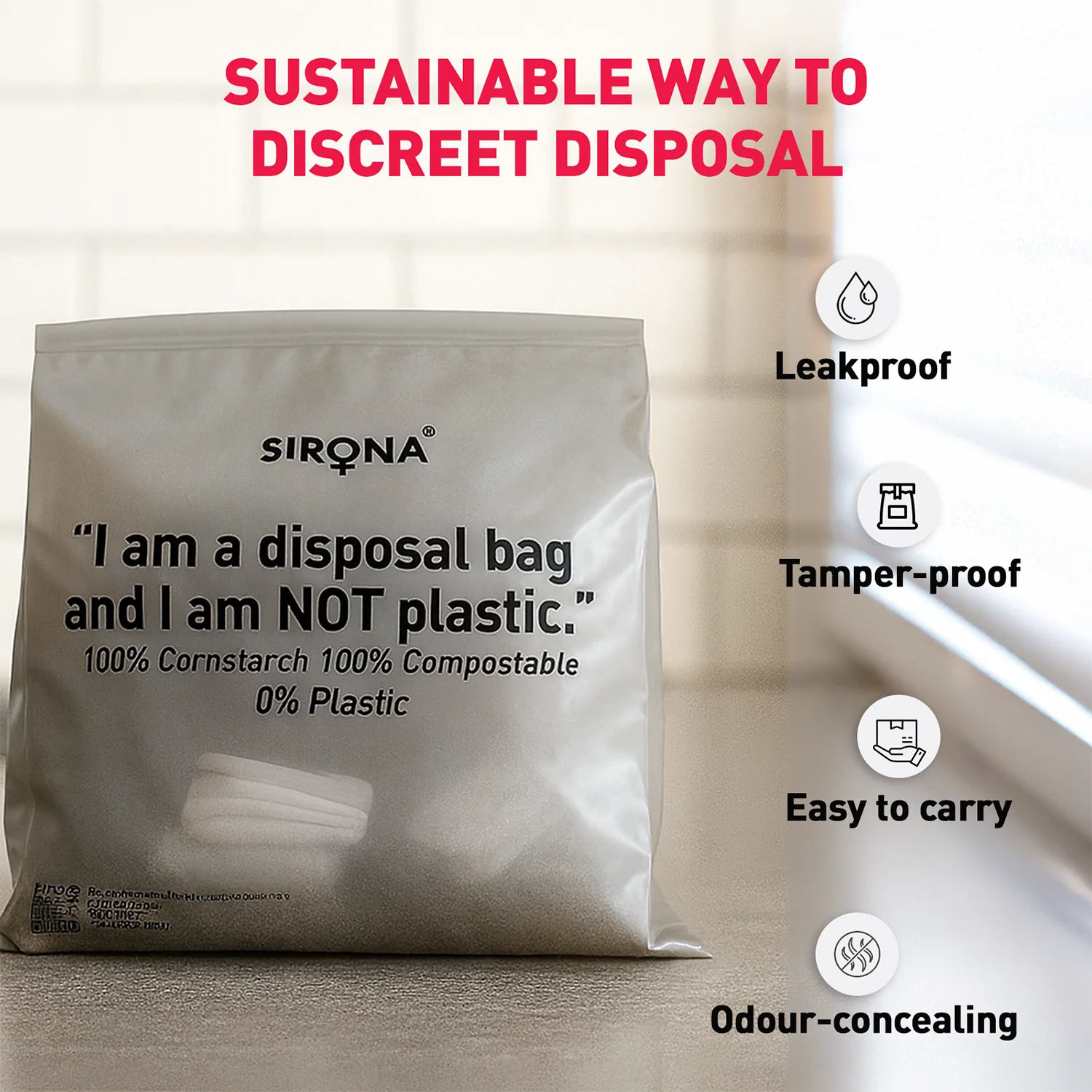 Adult Diaper Disposable Bags (Pack of 30 Bags) - Image 5