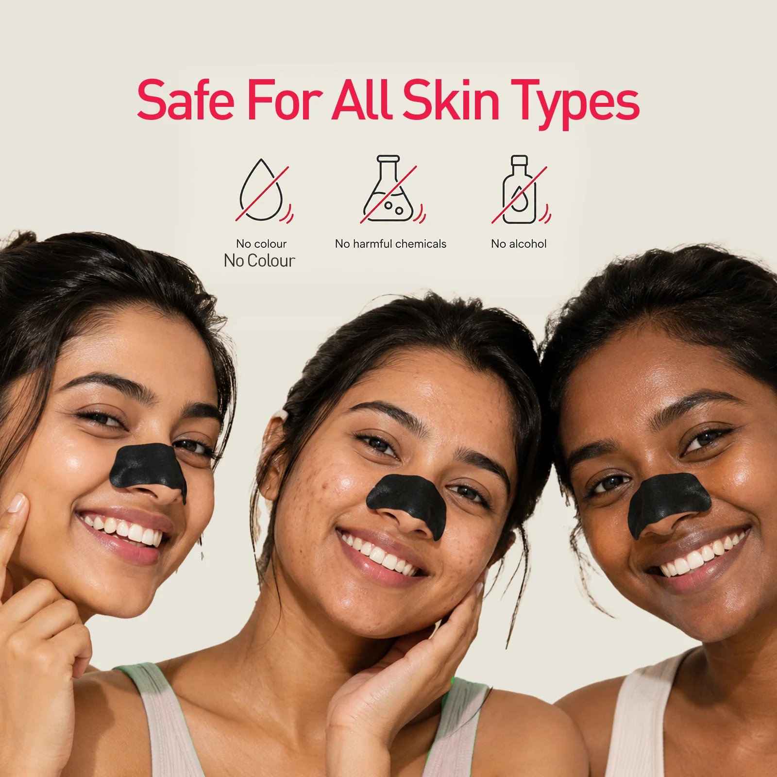 Bamboo Charcoal Nose Strips (Pack of 8) - Image 4