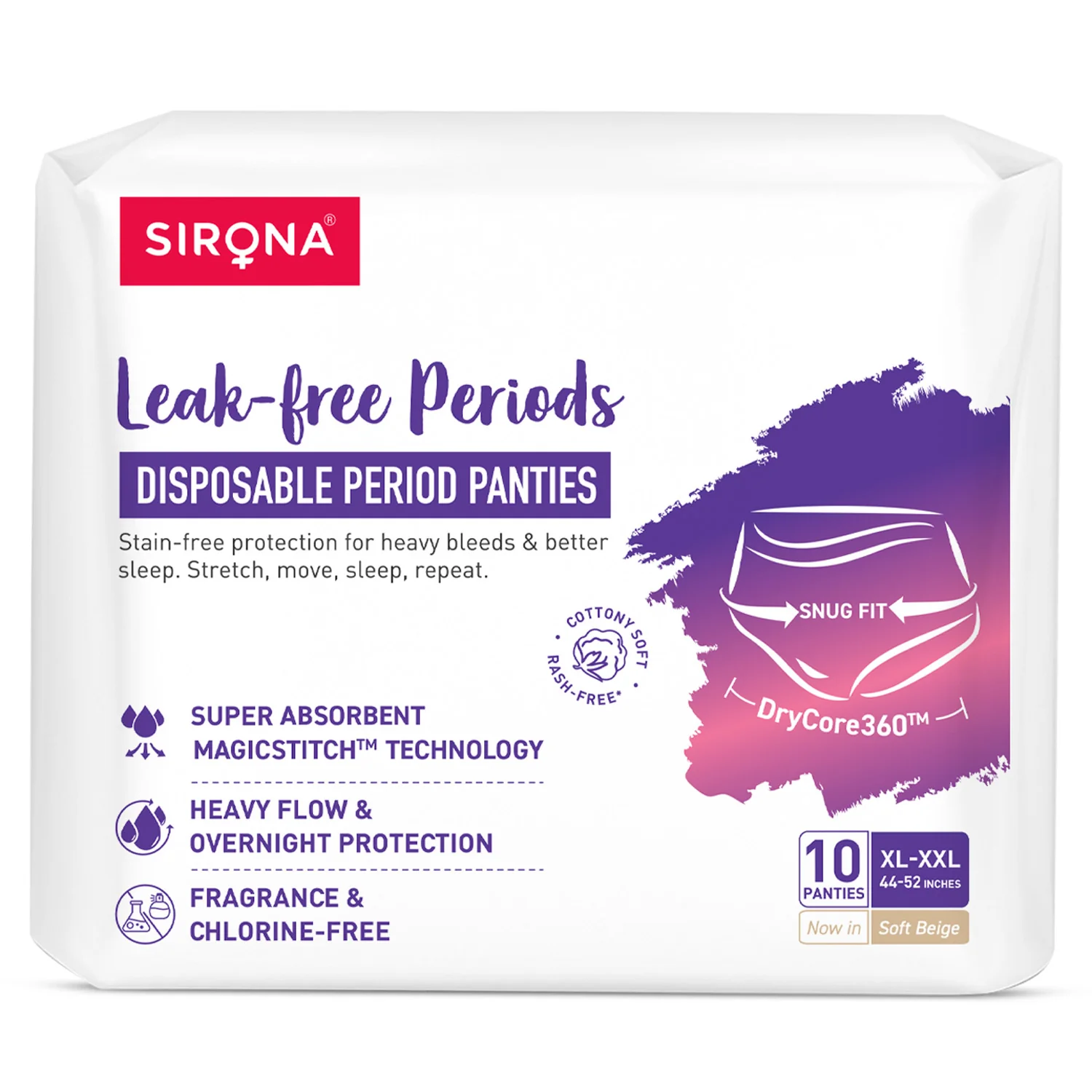Disposable Period Panties for Women (Pack of 10 Panties) - Image 4