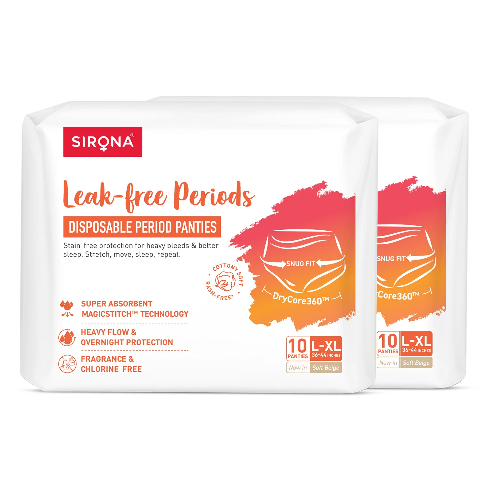 Disposable Period Panties for Women (Pack of 20 Panties) - Image 3
