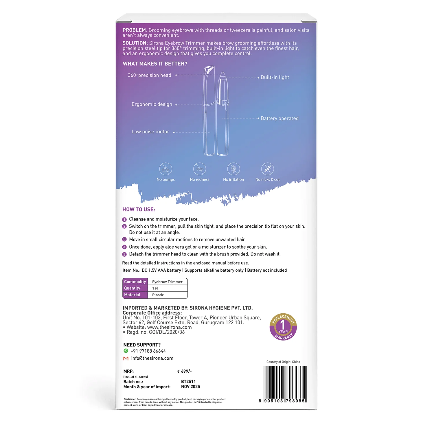Eyebrow Trimmer for Women - Image 9