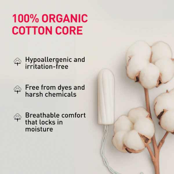 Heavy Flow Tampons (Pack of 40 Tampons) - Image 6