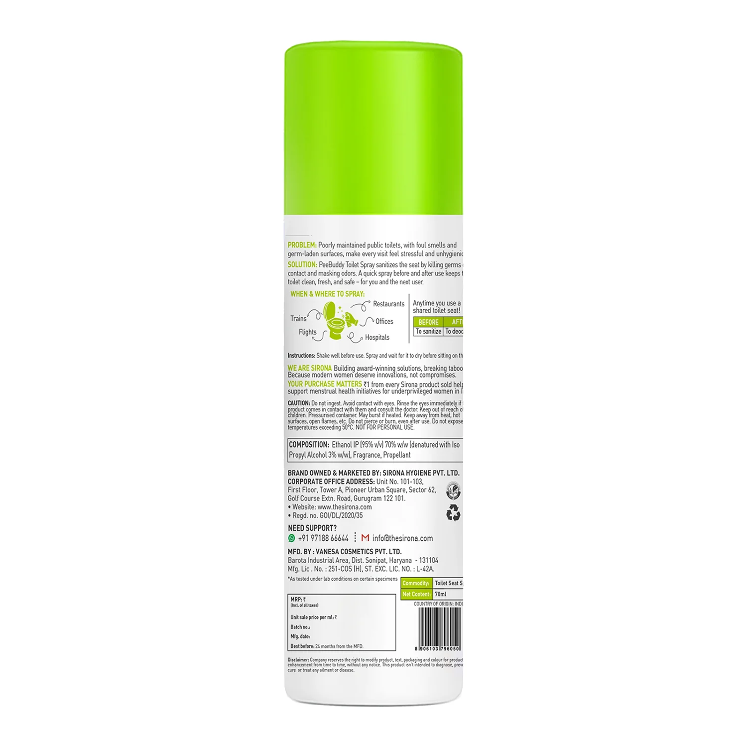 PeeBuddy Toilet Seat Sanitizer - Image 15