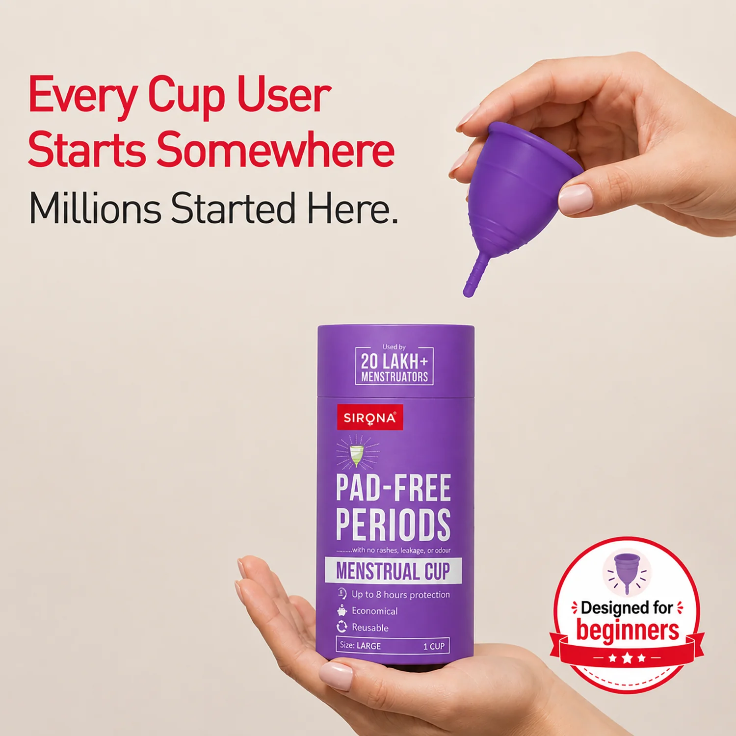 Menstrual Cup (Pack of 1) - Image 10
