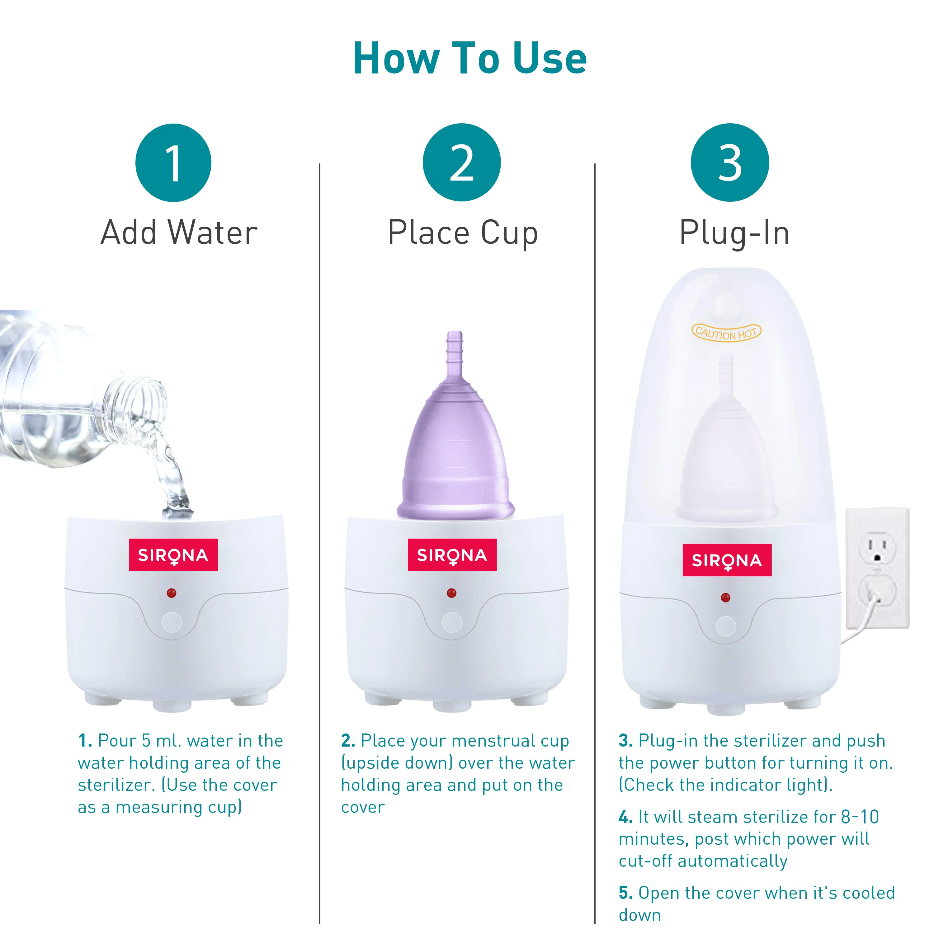 Menstrual Cup & Electric Sterilizer - Image 6