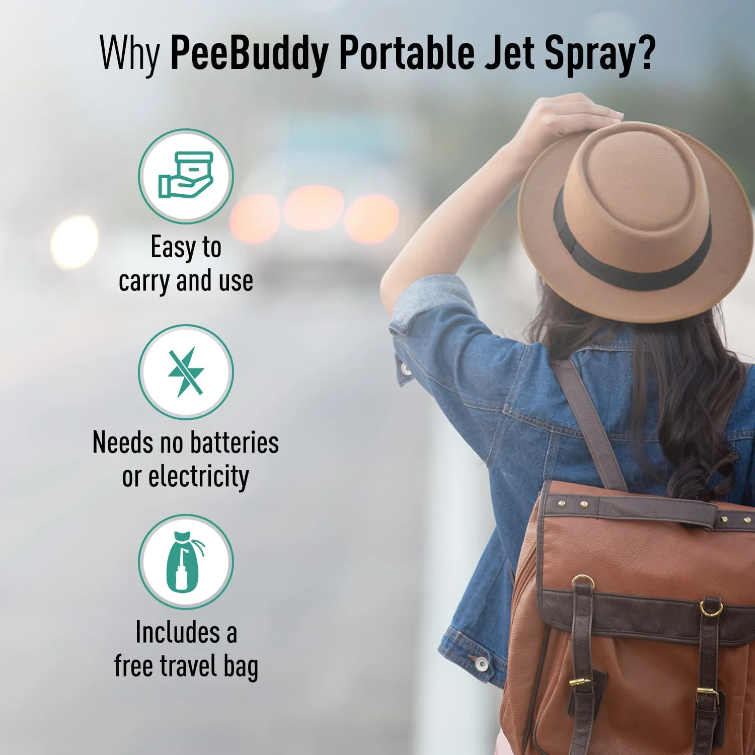 PeeBuddy Portable Jet Spray - 350ml Volume - Image 6
