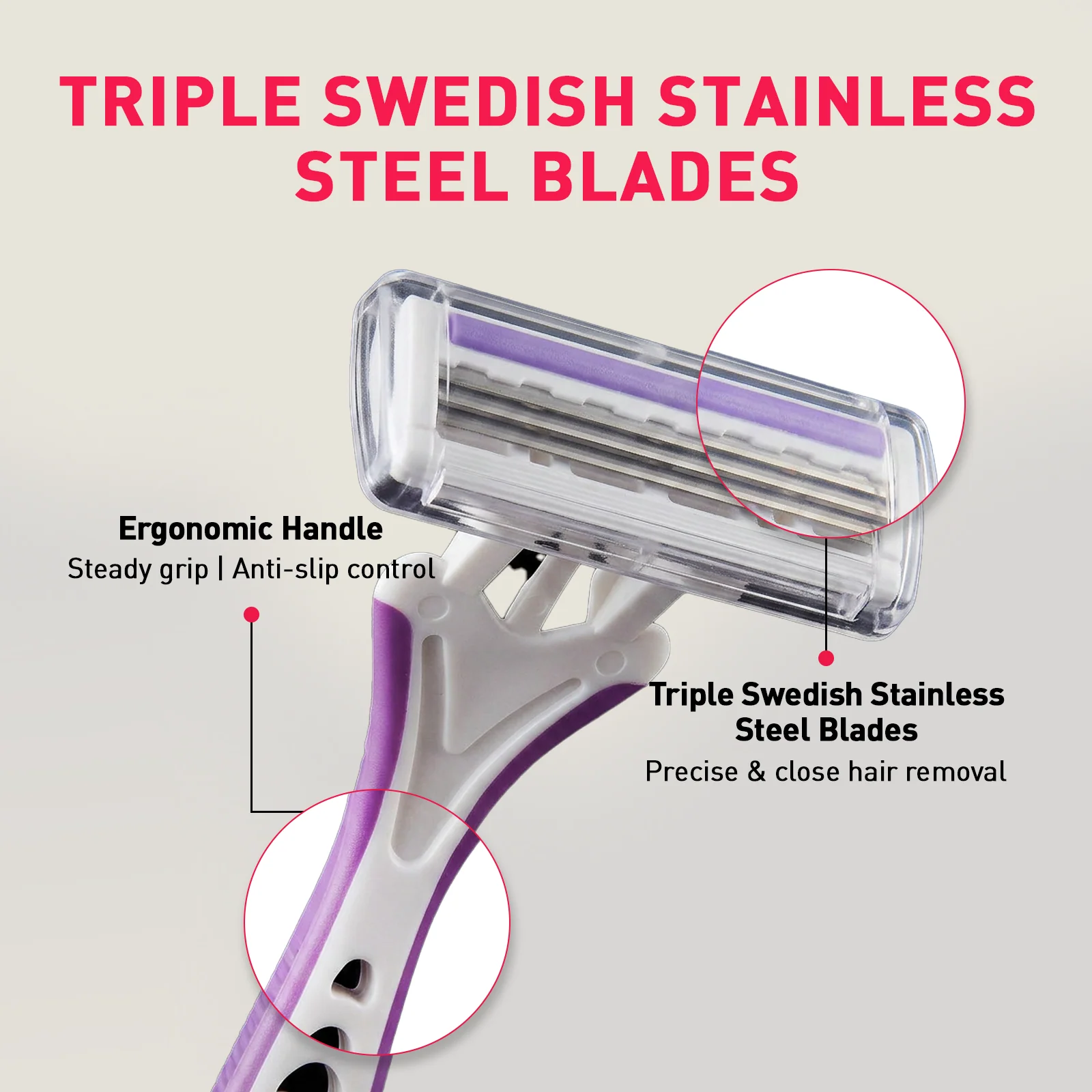 Aloe Boost Twin Blade Disposable Razor - Image 3