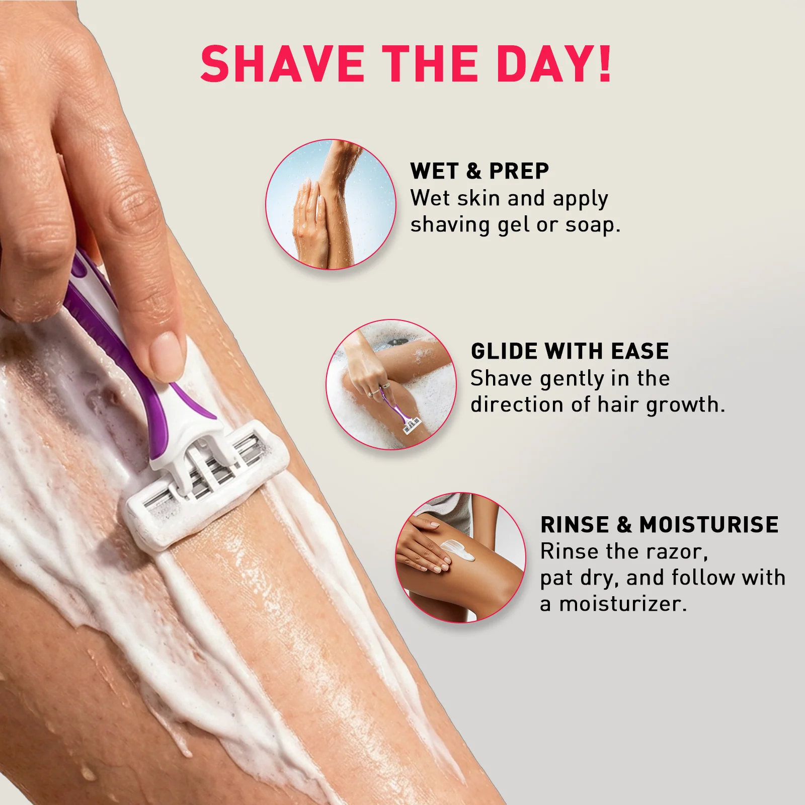 Aloe Boost Twin Blade Disposable Razor - Image 4