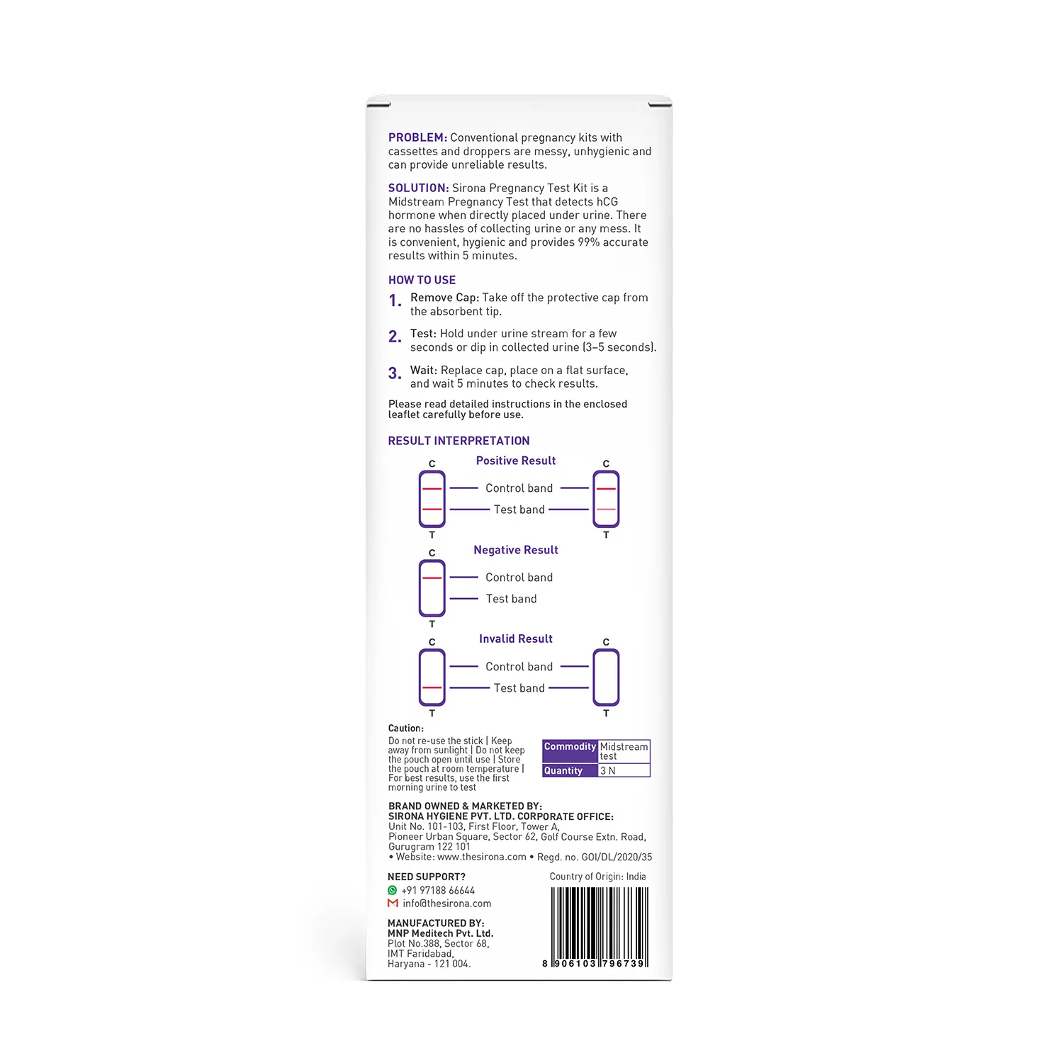 PregRx Midstream Pregnancy Test - Image 10