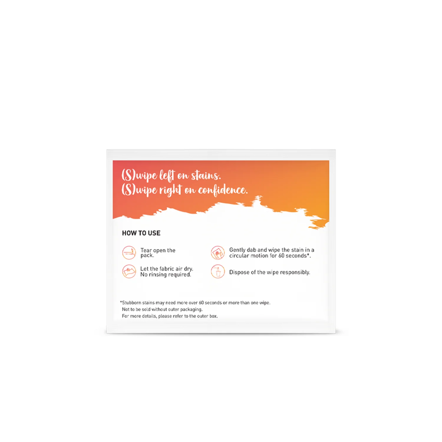 Period Stain Remover Wipes - Pack of 10 - Image 10