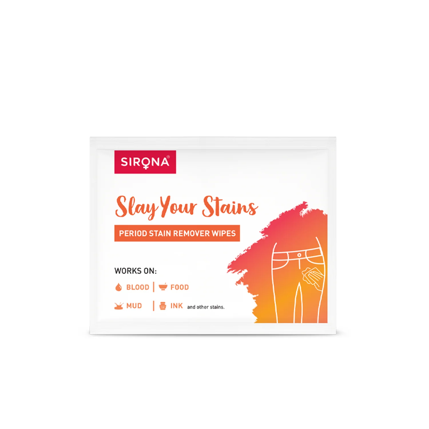 Period Stain Remover Wipes - Pack of 10 - Image 3