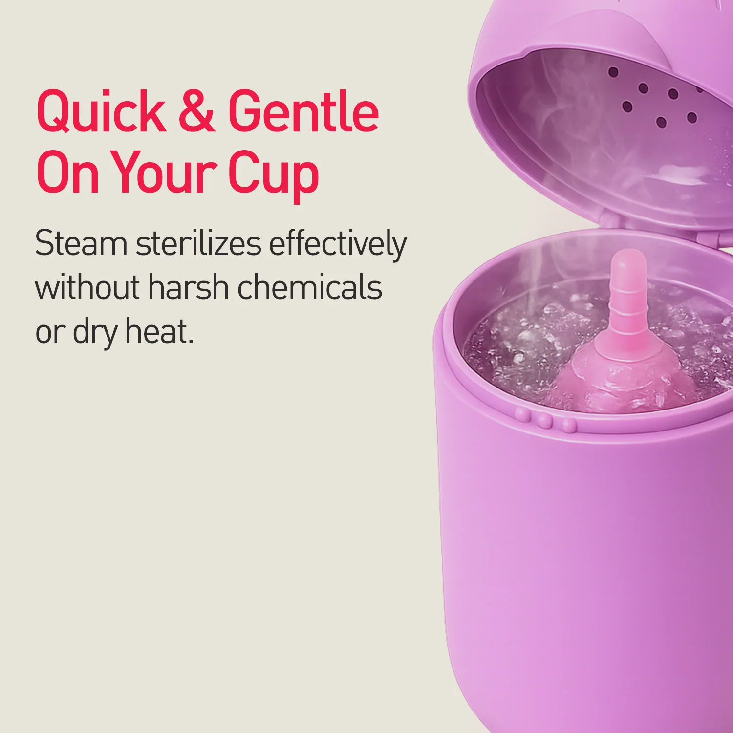 Portable and Microwavable Menstrual Cup Sterilizer - Image 5
