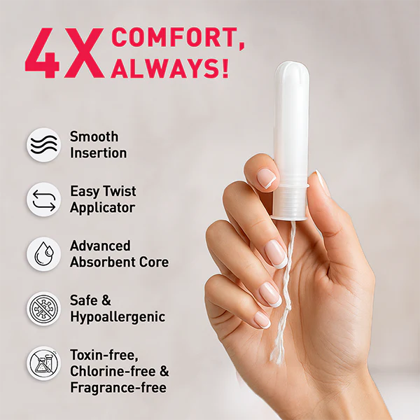 Applicator Tampons (1 Pack of 16 Heavy Flow Tampons) - Image 4